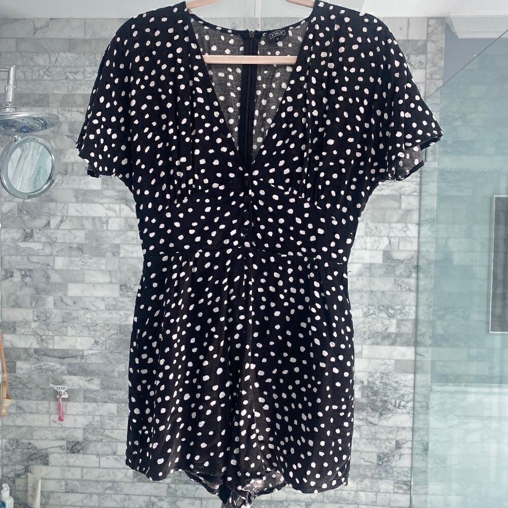 Lira Polka Dot Romper